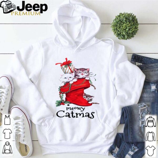 Meow Catmas Merry Christmas shirt