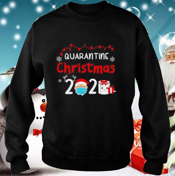 Merry Christmas 2020 quarantine Christmas Santa face mask 2020 hoodie, sweater, longsleeve, shirt v-neck, t-shirt