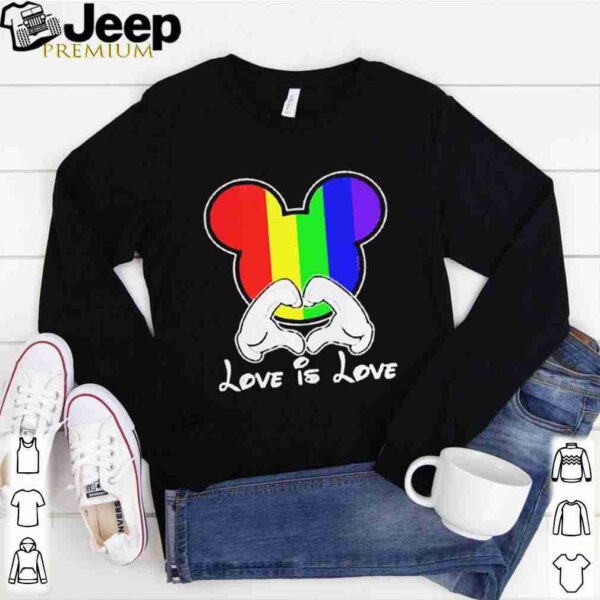 Mickey Mouse Love Is Love 2020 hoodie, sweater, longsleeve, shirt v-neck, t-shirt