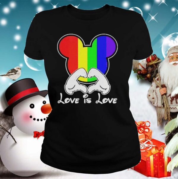 Mickey Mouse Love Is Love 2020 hoodie, sweater, longsleeve, shirt v-neck, t-shirt 2 1