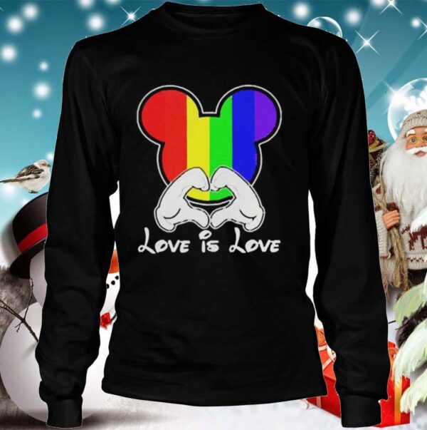 Mickey Mouse Love Is Love 2020 hoodie, sweater, longsleeve, shirt v-neck, t-shirt 4 1