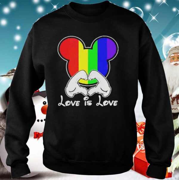 Mickey Mouse Love Is Love 2020 hoodie, sweater, longsleeve, shirt v-neck, t-shirt 5 1