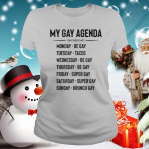 My Gay Agenda LGBT LGBTQ Gays hoodie, sweater, longsleeve, shirt v-neck, t-shirt 2