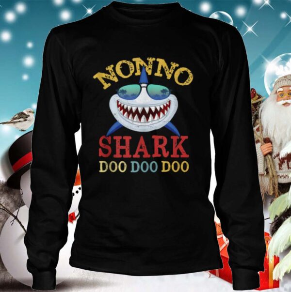 Nonno Shark Fathers Day hoodie, sweater, longsleeve, shirt v-neck, t-shirt 4