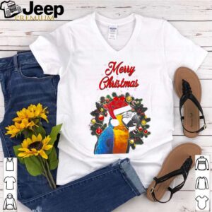 Parrot Merry Christmas shirt