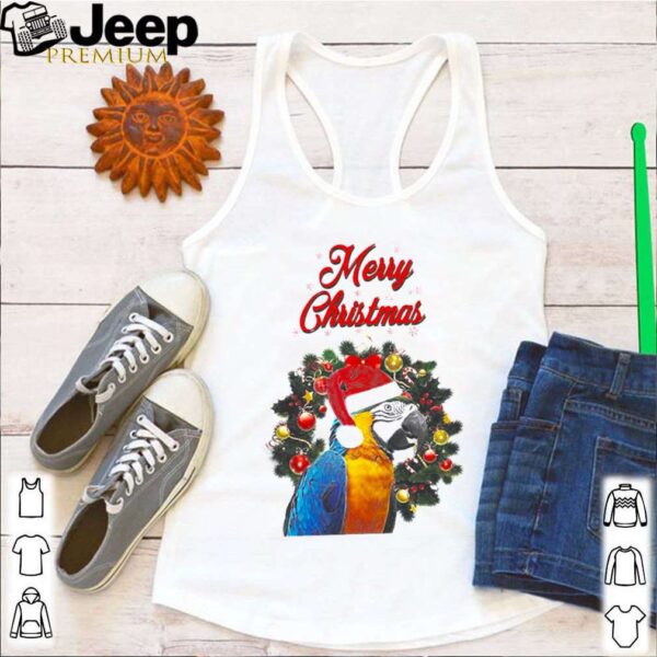 Parrot Merry Christmas shirt