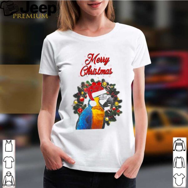 Parrot Merry Christmas shirt