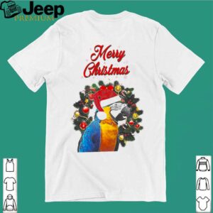 Parrot Merry Christmas shirt