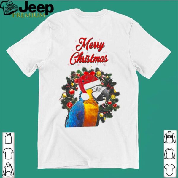 Parrot Merry Christmas shirt