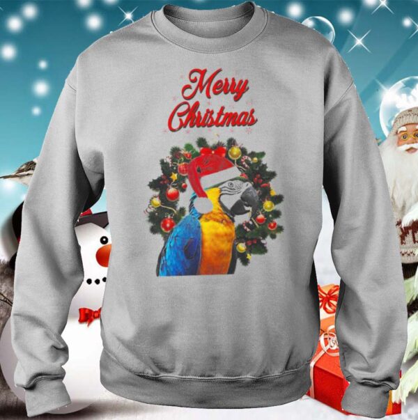 Parrot Merry Christmas hoodie, sweater, longsleeve, shirt v-neck, t-shirt 5