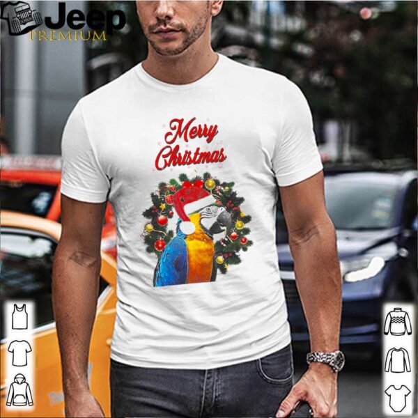 Parrot Merry Christmas shirt