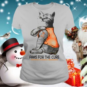 Paws For The Cure Multiple Sclerosis Awareness shirt