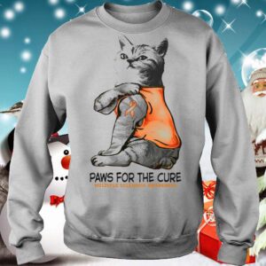 Paws For The Cure Multiple Sclerosis Awareness shirt 3 Shirt, hoodie, sweater, long sleeve and tank top