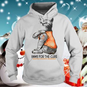Paws For The Cure Multiple Sclerosis Awareness shirt 5 Shirt, hoodie, sweater, long sleeve and tank top