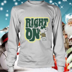 Peanuts Woodstock 50th anniversary right on Snoopy shirt 4 Shirt, hoodie, sweater, long sleeve and tank top