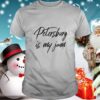 Proud to be an arborists wife hologram shirt