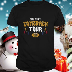 Pittsburgh Steelers Big Bens comeback tour 2020 shirt