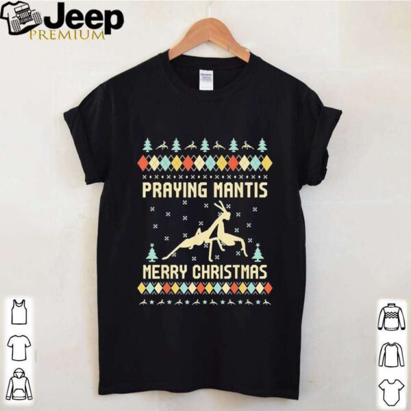 Praying Mantis Ugly Christmas shirt