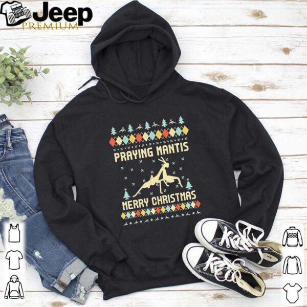 Praying Mantis Ugly Christmas shirt