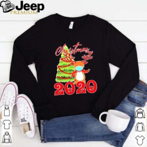 Reindeer face mask Christmas 2020 hoodie, sweater, longsleeve, shirt v-neck, t-shirt