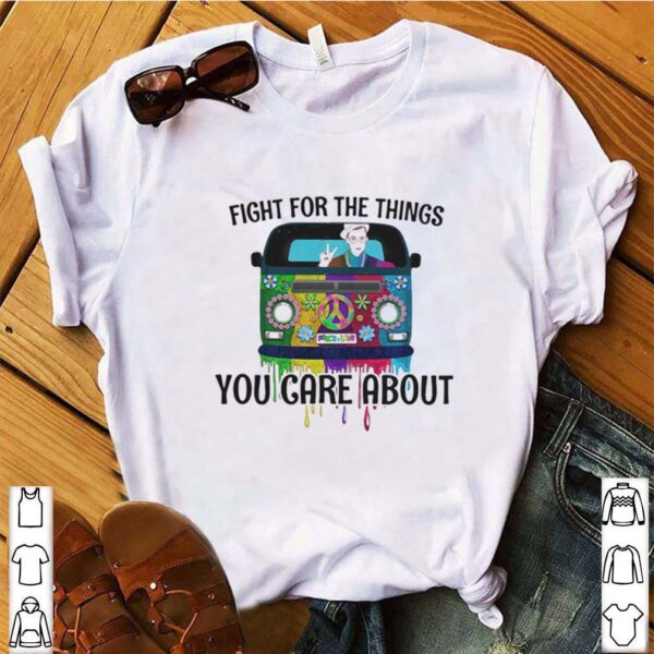 Ruth bader ginsburg riding peace fight for the things you care about shirt
