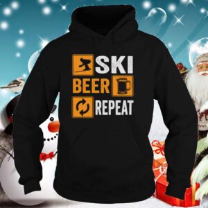 Ski Beer Repeat Downhill Skiing shirt 4 1