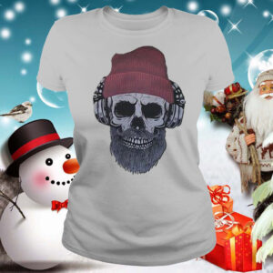 Skull Listening Music shirt