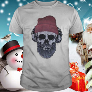 Skull Listening Music shirt