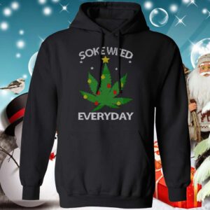 Smoke Weed Everyday Christmas Shirt 4