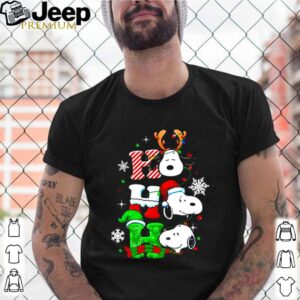 Snoopy Ho Ho Ho merry Christmas shirt