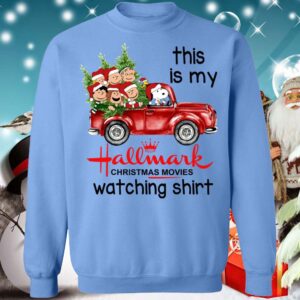 Snoopy This Is My Hallmark Christmas Movies Watching Shirt 2 Shirt, hoodie, sweater, long sleeve and tank top