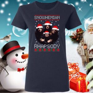 Snowhemian Rhapsody Queen Christmas Parody Shirt 3