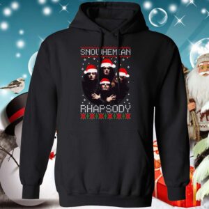 Snowhemian Rhapsody Queen Christmas Parody Shirt 4