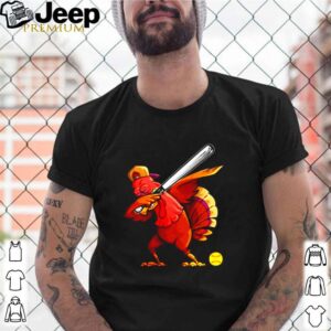 Softball Turkey thanksgiving day shirt