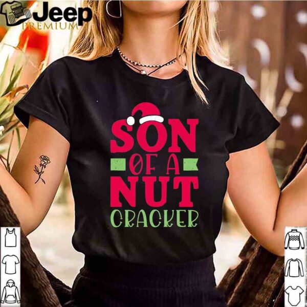 Son of a Nut Cracker Christmas Joke Vintage Shirt