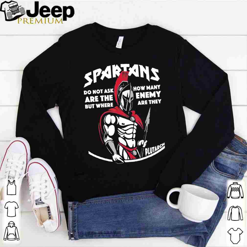 Spartacus Sparta Krieger Cooles Plutarch Spruch Zitat Gift T Shirt 1