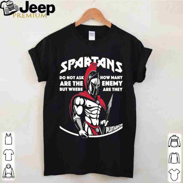 Spartacus Sparta Krieger Cooles Plutarch Spruch Zitat Gift T-Shirt