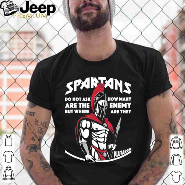 Spartacus Sparta Krieger Cooles Plutarch Spruch Zitat Gift T-Shirt