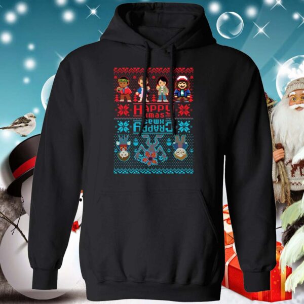 Stranger Things Crappy Xmas Ugly Christmas Shirt