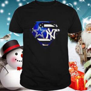 Superman Dallas Cowboys and New York Yankees shirt