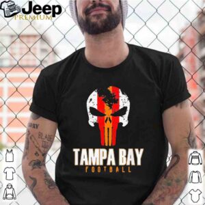 Tampa Bay Varsity Style Retro Football Skull