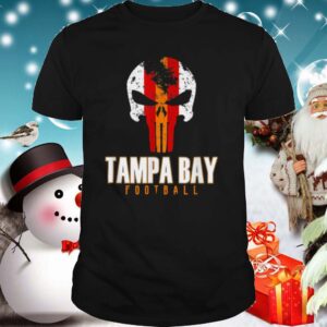 Tampa Bay Varsity Style Retro Football Skull shirt 2 1