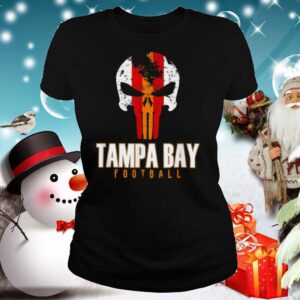 Tampa Bay Varsity Style Retro Football Skull shirt 3 1