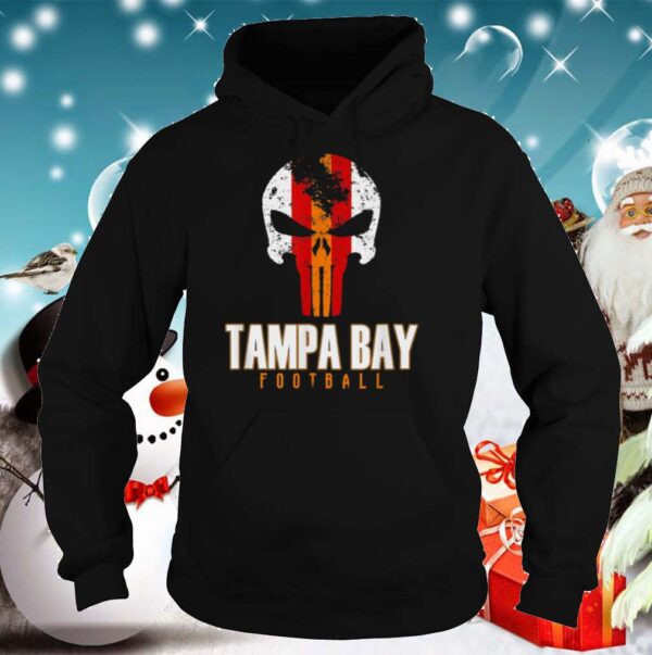 Tampa Bay Varsity Style Retro Football Skull shirts