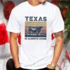 Texas buffalo is always home vintage retro hoodie, sweater, longsleeve, shirt v-neck, t-shirt