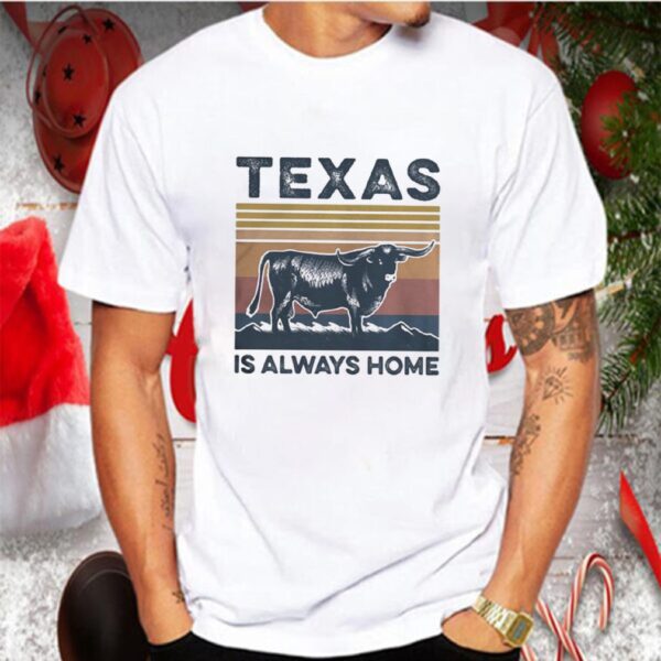 Texas buffalo is always home vintage retro shirt