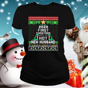 Tree elf 2020 first christmas with my hot new husband shirt