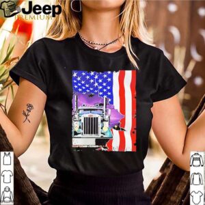 Trucker American Flag