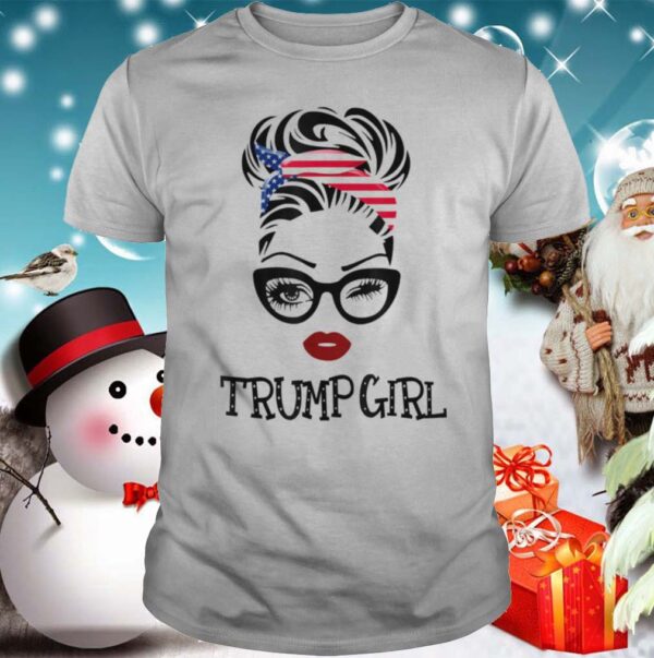 Trump Girl USA Flag Pro Vote For Trump 2020 hoodie, sweater, longsleeve, shirt v-neck, t-shirt