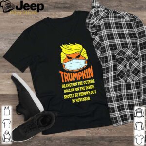 Trumpkin Orange on the outside hollow on the inside should